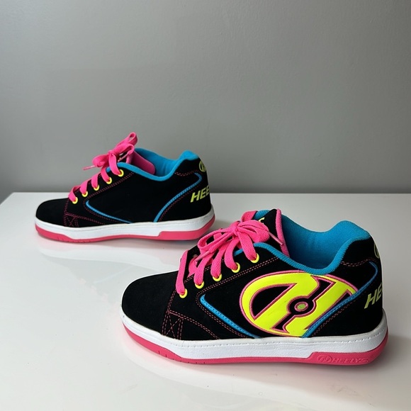 Heelys Propel 2.0 Black/Neon Multi Size 5Y/6/W - Picture 3 of 15
